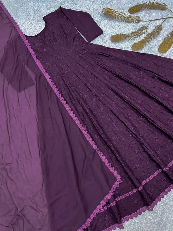 Stylish_Star_Georgette_Gown_with_Dupatta