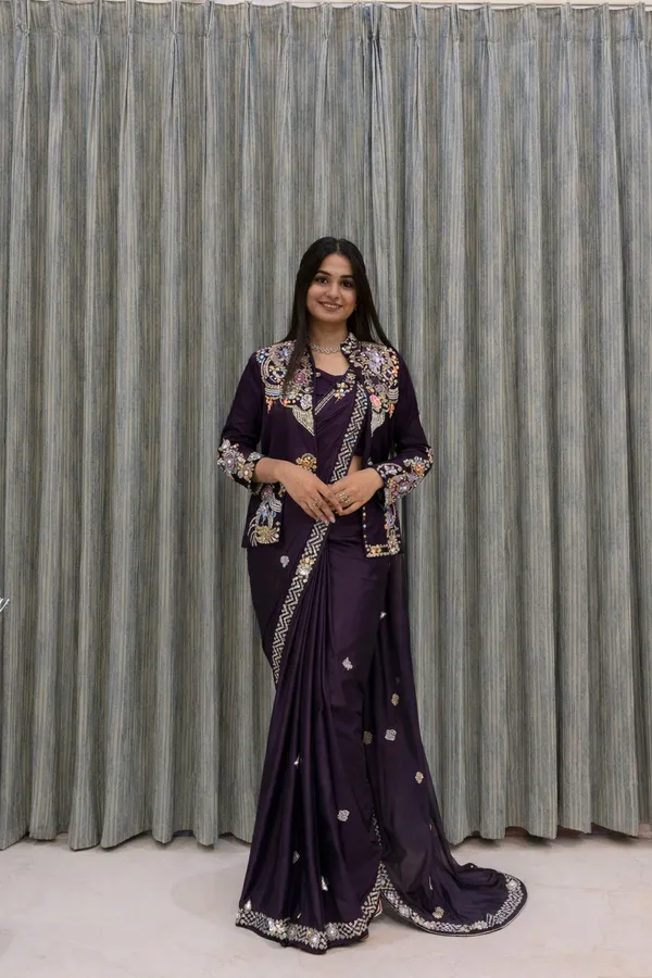 Super_Trending_Party_Jacket_with_Saree_Embroidery_Work