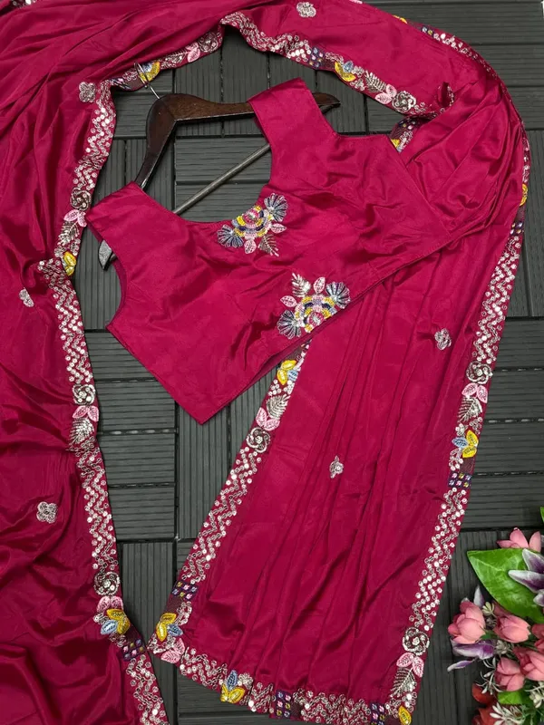 Super_Trending_Party_Jacket_with_Saree_Embroidery_Work