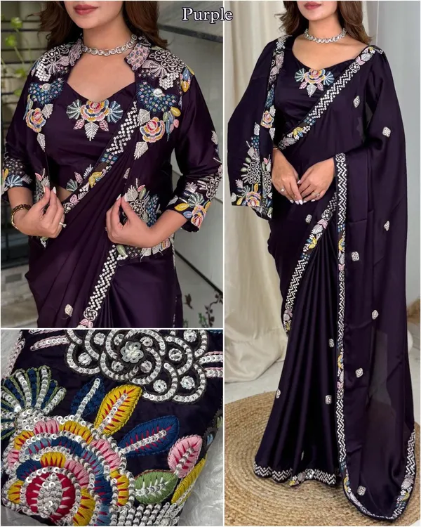 Super_Trending_Party_Jacket_with_Saree_Embroidery_Work
