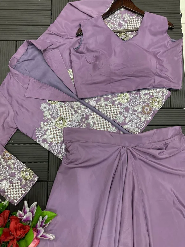 Super_Trending_Party_Wear_Koti_with_Lehenga