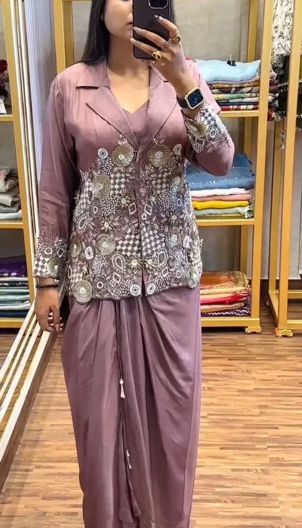 Super_Trending_Party_Wear_Koti_with_Lehenga
