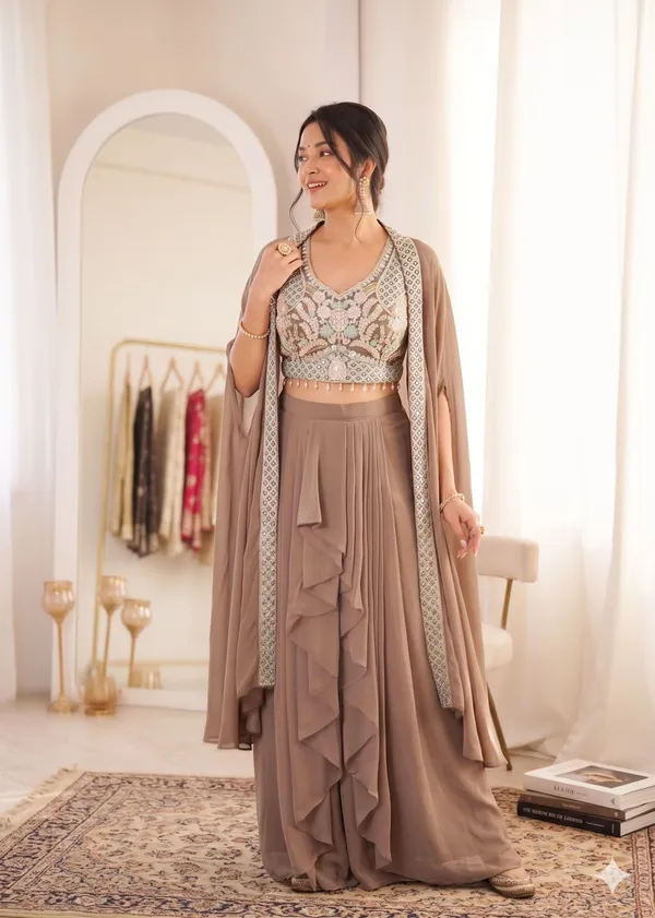 Super_Trending_Party_Wear_Shrug_with_Sarara