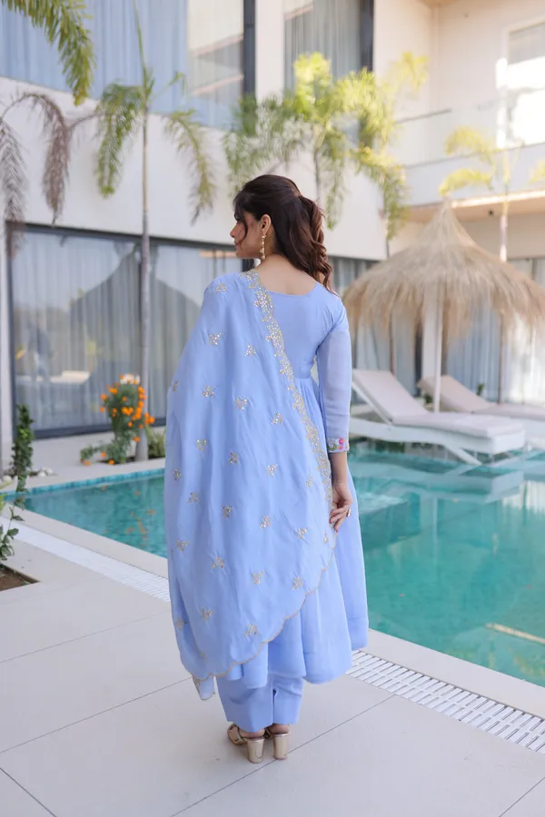 Premium_Sky_Blue_Ready-made_Gown_with_Pant_&_Dupatta_Set