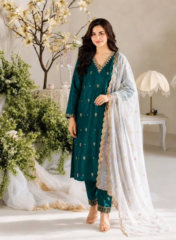 Vichhitra_Silk_Embroidered_Kurta_Pent_Dupatta_Set