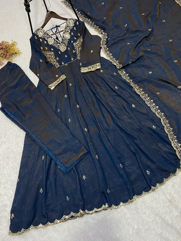 Vichitra_Beads_Sequence_Embroidery_Gown_Pant_Dupatta_Set