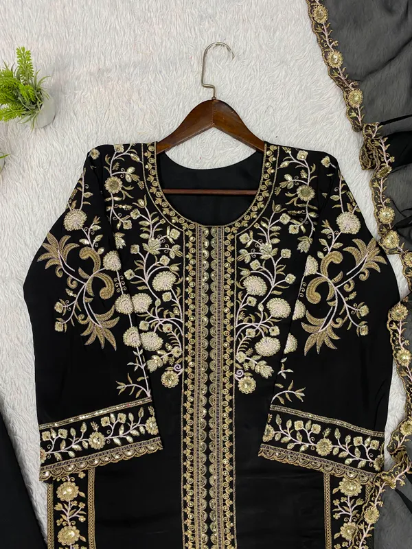 Sequence_Embroidered_Worked_Top_Plazzo_&_Dupatta_Set