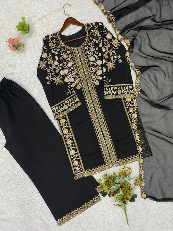 Sequence_Embroidered_Worked_Top_Plazzo_&_Dupatta_Set