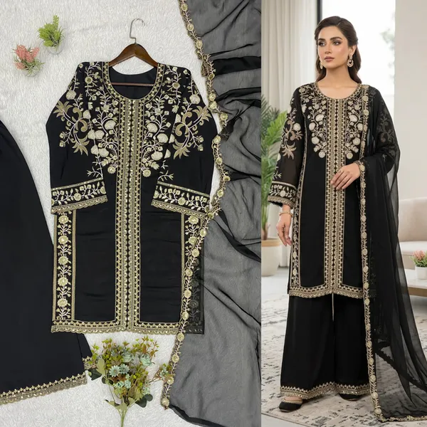 Sequence_Embroidered_Worked_Top_Plazzo_&_Dupatta_Set