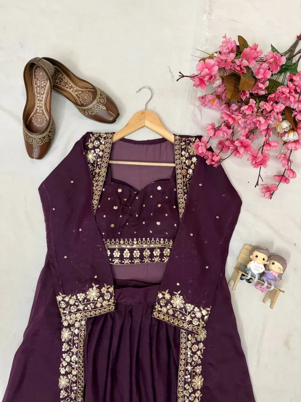 Premium_Indowestern_Lehenga_Choli_Set