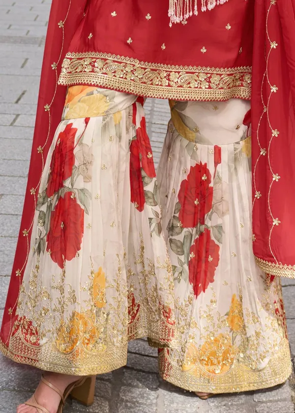 Designer_Party_Sharara_Suit_&_Dupatta_Set_|_Red