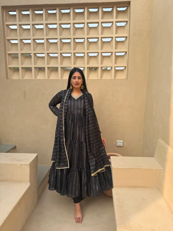 Designer_Brocade_Anarkali_Suit_Set
