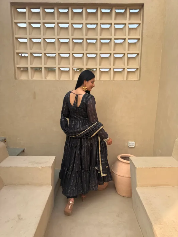 Designer_Brocade_Anarkali_Suit_Set