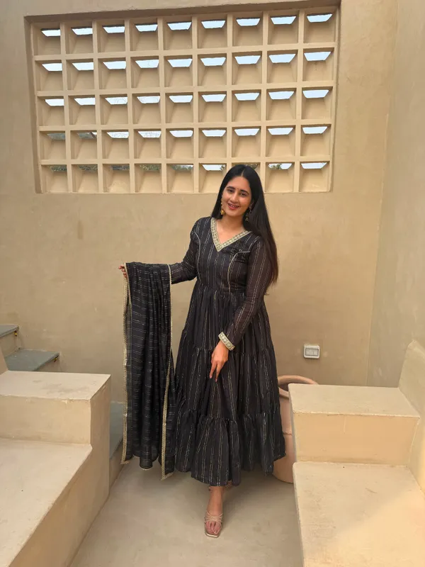 Designer_Brocade_Anarkali_Suit_Set