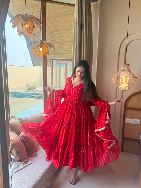 Designer_Brocade_Anarkali_Suit_Set