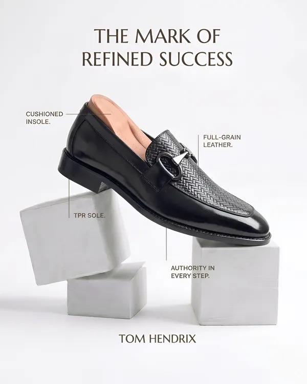 Tom_Hendrix_Horse_Bit_Buckle_Loafer_Black