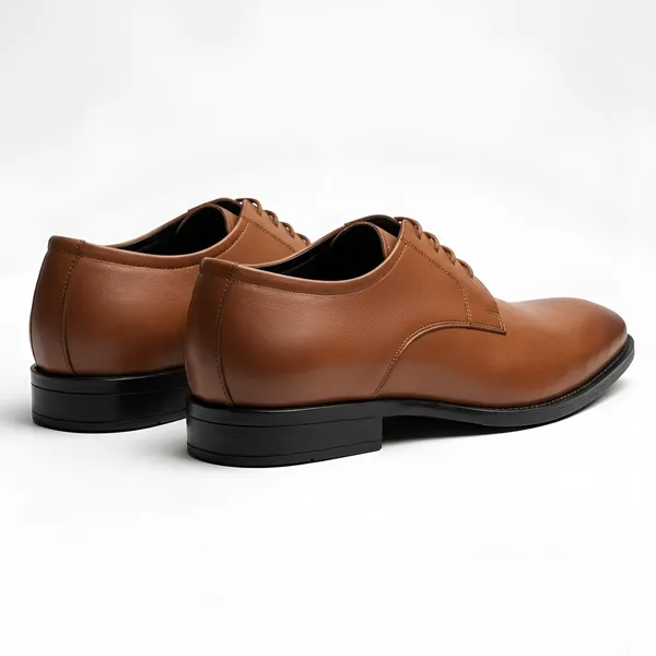 Tom_Hendrix_Classic_Plain_Toe_Derby_Tan