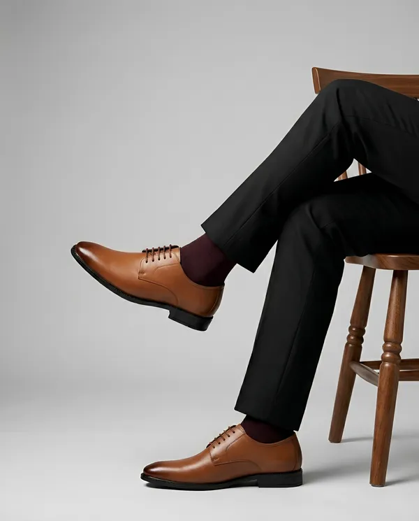 Tom_Hendrix_Classic_Plain_Toe_Derby_Tan