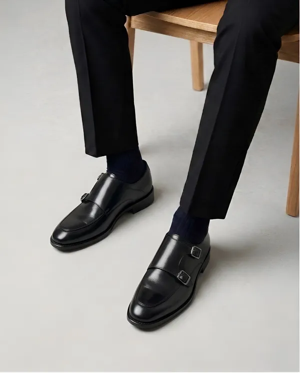 Tom_Hendrix_Double_Strap_Moc_Toe_Monk_Black