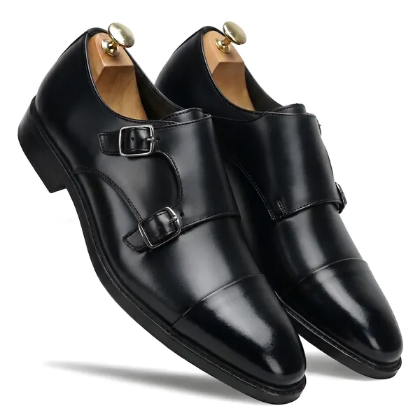 Tom_Hendrix_Double_Strap_Cap_Toe_Monk_Black