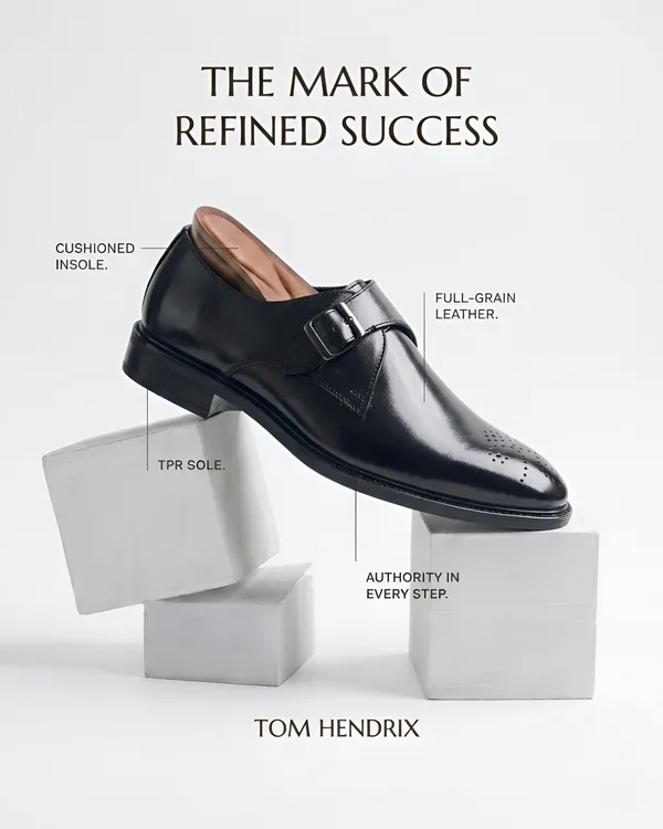 Tom_Hendrix_Single_Strap_Plain_Toe_Monk_Black