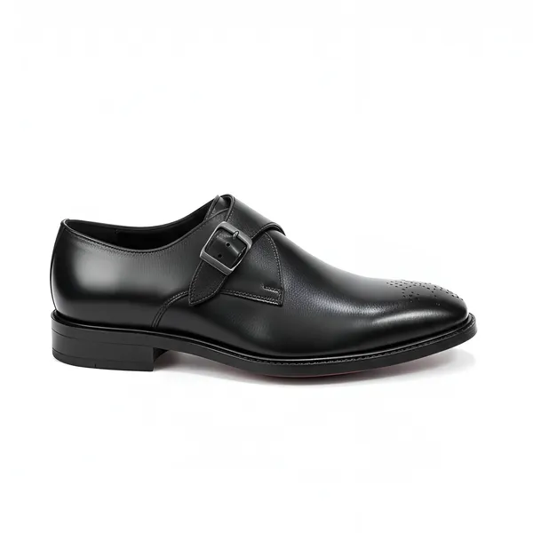 Tom_Hendrix_Single_Strap_Plain_Toe_Monk_Black