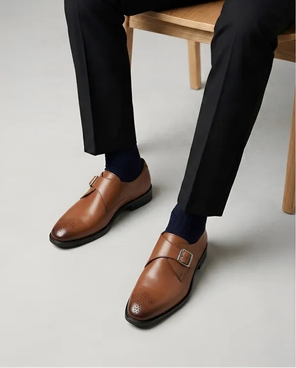 Tom_Hendrix_Single_Strap_Plain_Toe_Monk_Tan