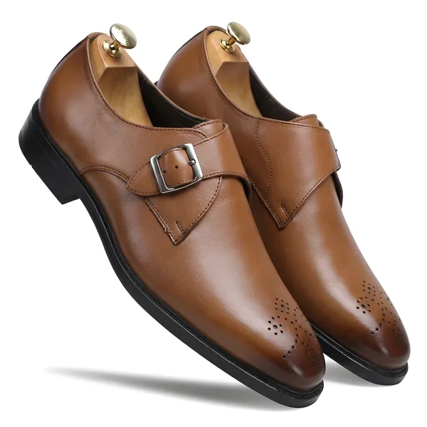 Tom_Hendrix_Single_Strap_Plain_Toe_Monk_Tan