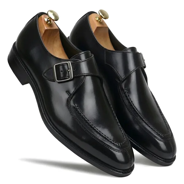 Tom_Hendrix_Single_Strap_Moc_Toe_Monk_Black