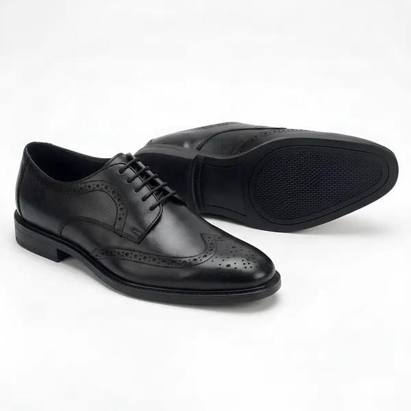 Tom_Hendrix_Classic_Brogue_Derby_Black