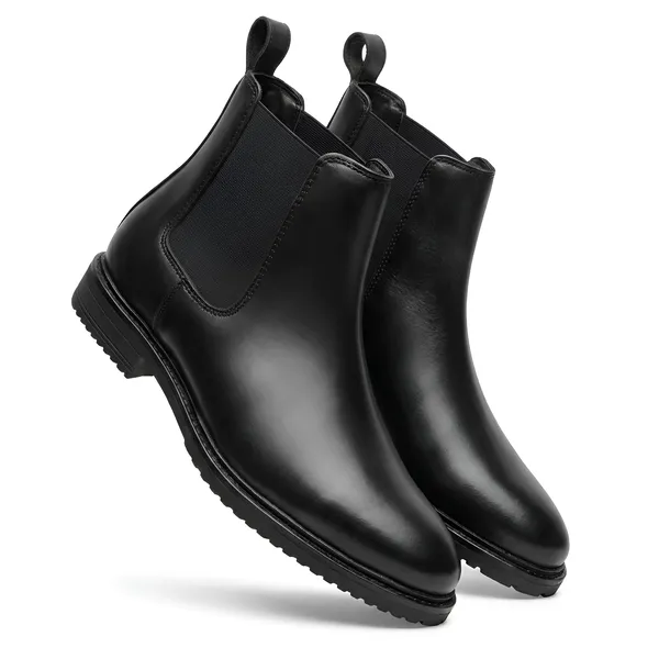 Tom_Hendrix_Round_Toe_Elastic_Chelsea_Boot_Black