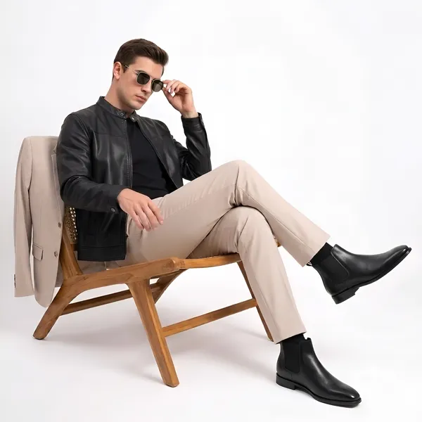 Tom_Hendrix_Square_Toe_Elastic_Chelsea_Boot_Black