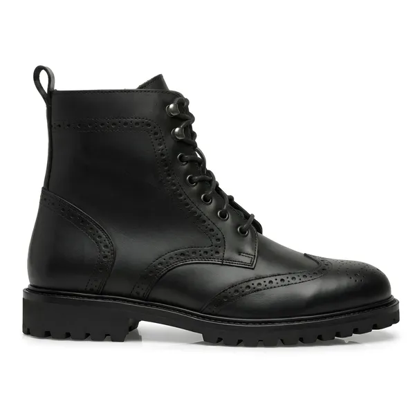 Tom_Hendrix_Ankle_Brogue_Combat_Boots_With_Side_Zip_Black