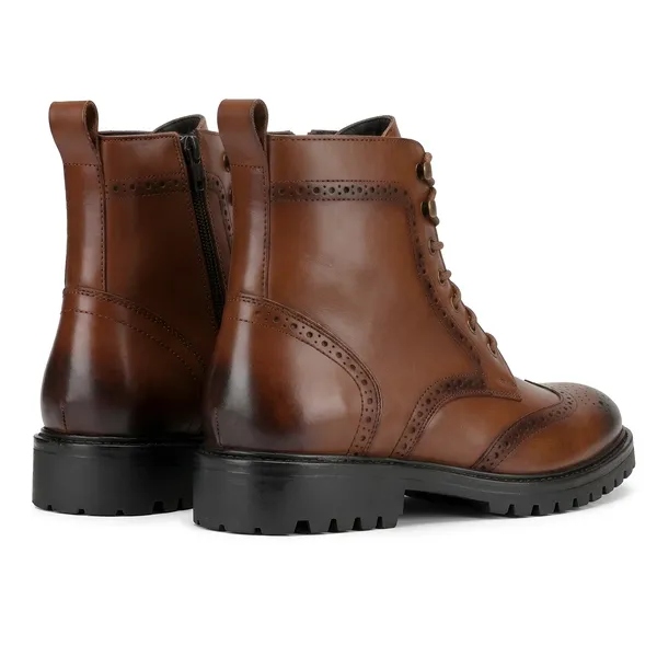 Tom_Hendrix_Ankle_Brogue_Combat_Boots_With_Side_Zip_Tan
