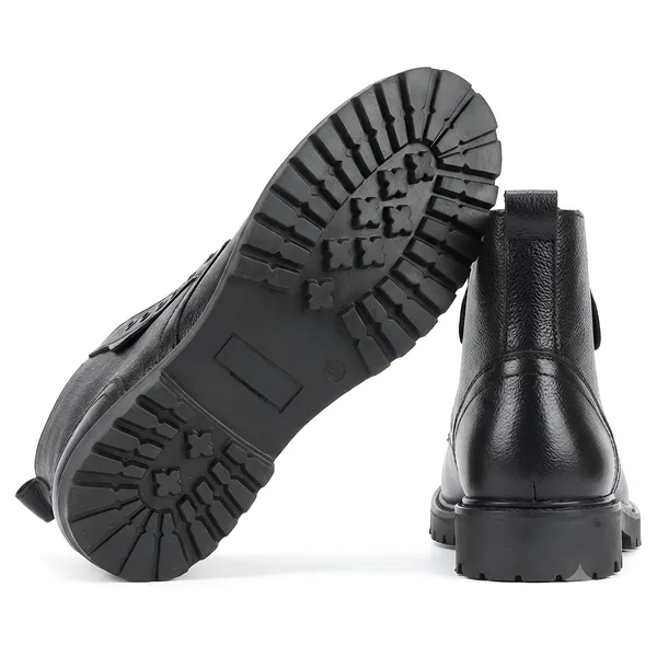 Tom_Hendrix_Mild_Leather_Ankle_Combat_Boots_With_Side_Zip_Black
