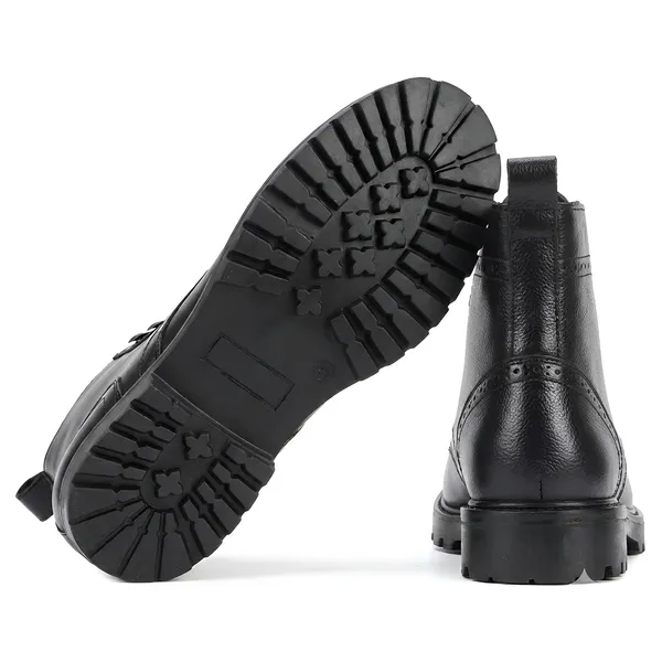 Tom_Hendrix_Mild_Leather_Ankle_Brogue_Combat_Boots_With_Side_Zip_Black