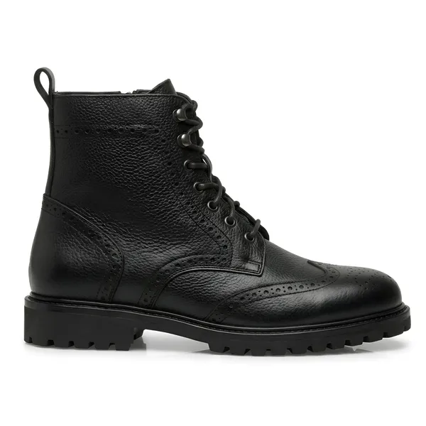 Tom_Hendrix_Mild_Leather_Ankle_Brogue_Combat_Boots_With_Side_Zip_Black