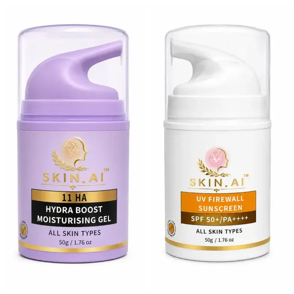 11_Ha_Hydra_Boost_Ceramide_Moisturising_Gel_&_Uv_Firewall_Spf_50+_Niacinamide_Sunscreen_(Combo_of_2)