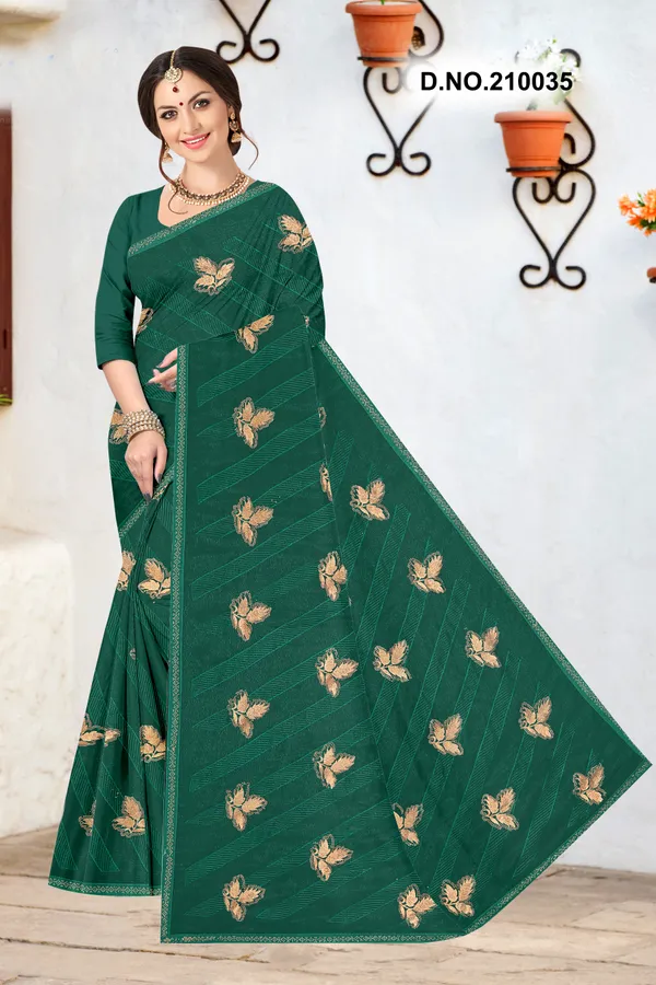 Green_Shimmer_Floral_Embroidered_Saree_For_Women