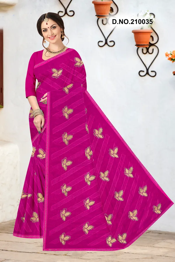 Pink_Shimmer_Butterfly_Embroidered_Saree_For_Women