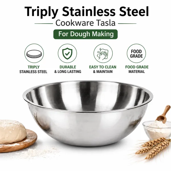 UPCW_TRIPLY_STAINLESS_STEEL_COOKWARE_TASLA_FOR_DOUGH_MAKING_COOKING