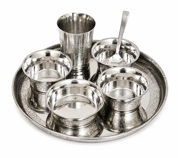 UPCW_PREMIUM_ETCHING_DESIGN_7_PIECE_STAINLESS_STEEL_THALI_SET
