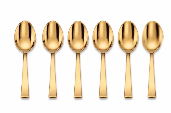 UPCW_BABY_SPOON_6_PCS_SET_PVD_GOLD_FINISH