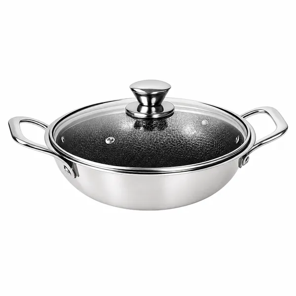 UPCW_TRIPLY_STAINLESS_STEEL_HONEYCOMB_KADAI_WITH_GLASS_LID