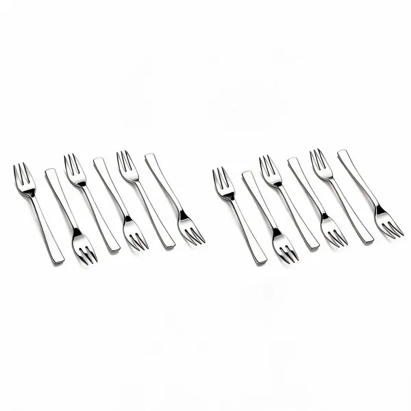 UPCW_FRUIT_FORK_12_PIECE_SET_SILVER_PACK_OF_12_PIECE