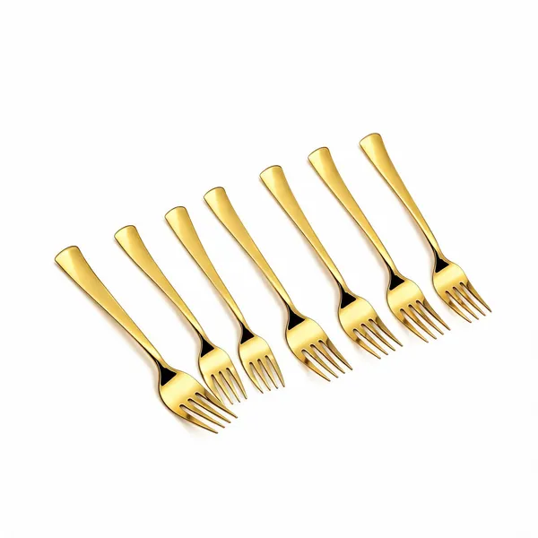 UPCW_BABY_FORK_6_PIECE_SET_PVD_GOLD_FINISH