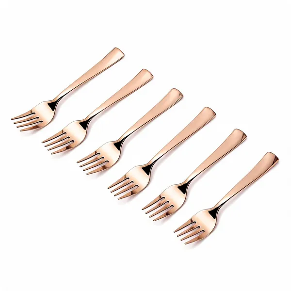 UPCW_DESSERT_FORK_6_PIECE_SET_PVD_ROSE_GOLD_FINISH