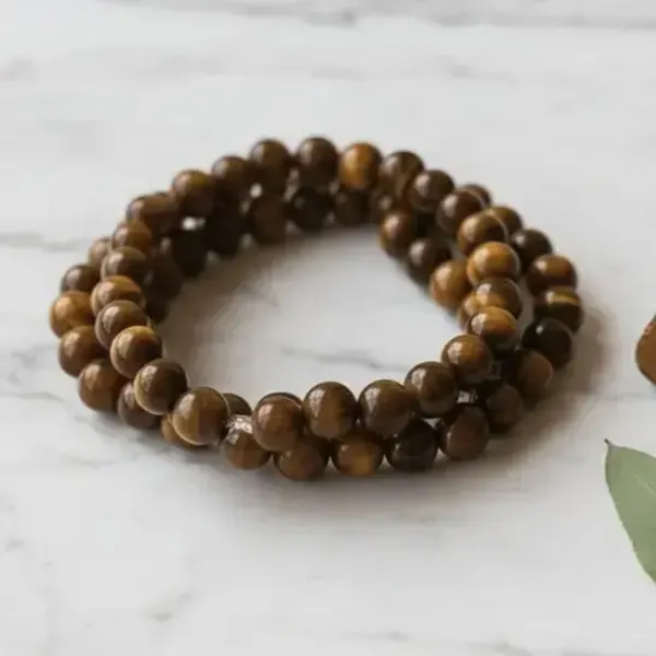Brown_Coconut_Shell_And_Semi_Precious_Stones_Bracelet__For_Women