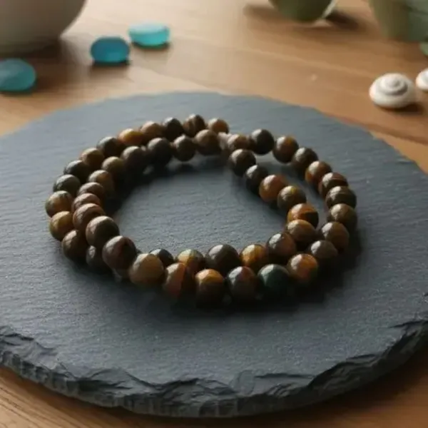 Brown_Coconut_Shell_And_Semi_Precious_Stones_Bracelet__For_Women