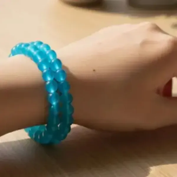 Turquoise_imported_glass_beads_Bracelet__For_Women